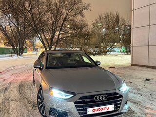 2021 Audi A4 40 TFSI V (B9) Рестайлинг, серый, 3450000 рублей, вид 5