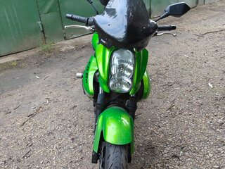 2008 Kawasaki ER-6N, зелёный, 400000 рублей, вид 2