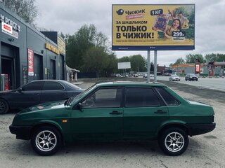 1999 Lada (ВАЗ) 21099, зелёный, 129900 рублей, вид 4