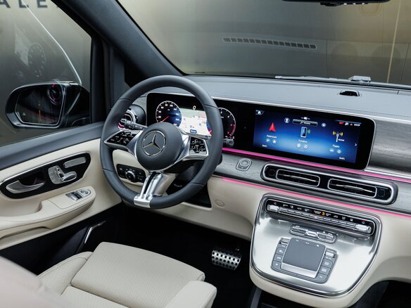 2026 Mercedes-Benz V-Класс Extra Long 300 d экстра длинный III (W447) Рестайлинг 2, чёрный, 14570000 рублей - вид 24