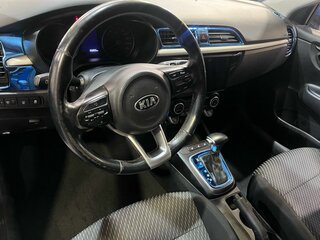 2017 Kia Rio IV, синий, 1250000 рублей, вид 3