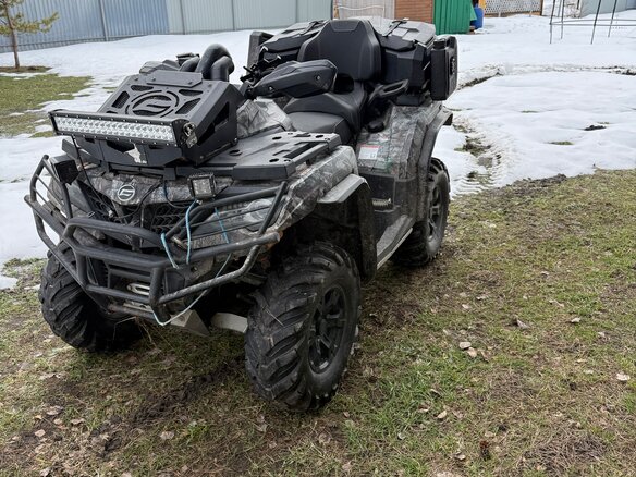 2020 CFMoto CFORCE 800 HO EPS, серый, 810000 рублей - вид 1