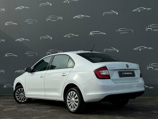 2019 Skoda Rapid I Рестайлинг, белый, 1262800 рублей, вид 4