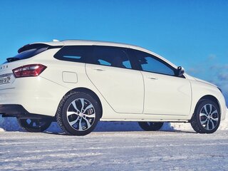 2018 Lada (ВАЗ) Vesta SW I, белый, 1300000 рублей, вид 5