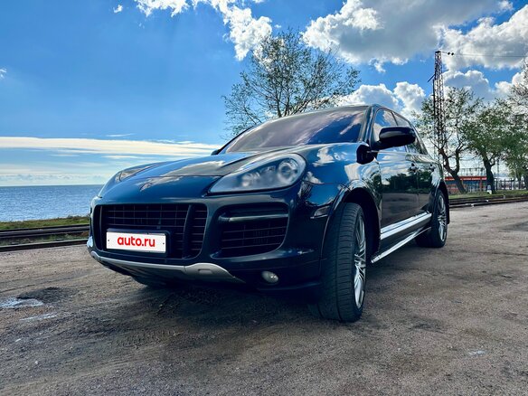 2008 Porsche Cayenne Turbo S I Рестайлинг (957), чёрный, 1950000 рублей - вид 3