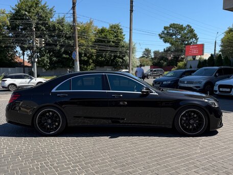 2017 Mercedes-Benz S-Класс 560 Long VI (W222, C217) Рестайлинг, чёрный, 5350000 рублей, вид 5
