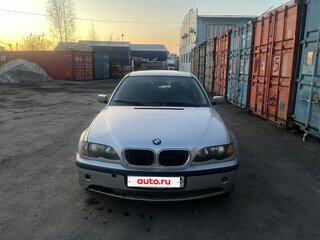 2002 BMW 3 серии 318i IV (E46) Рестайлинг, серебристый, 359000 рублей, вид 1