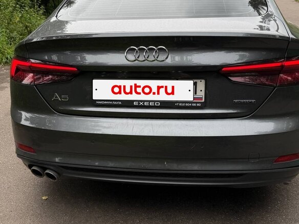 2019 Audi A5 II (F5), серый, 3190000 рублей - вид 9