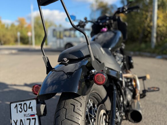 2021 Harley-Davidson Street Bob, серый - вид 1