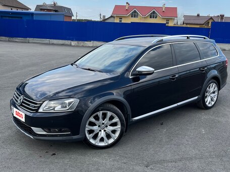 2013 Volkswagen Passat Alltrack B7, чёрный, 1650000 рублей, вид 2