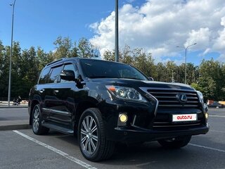 2012 Lexus LX 570 III Рестайлинг, чёрный, 4350000 рублей, вид 3