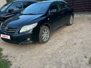 2008 Toyota Corolla AMT X (E140, E150), чёрный, 450000 рублей, вид 1