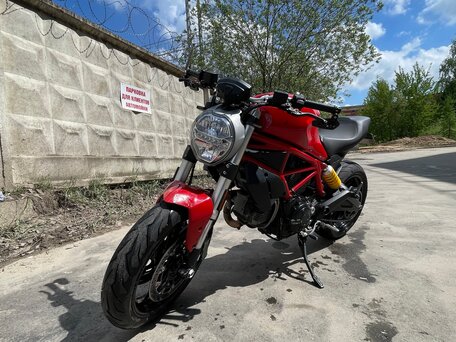 2018 Ducati Monster 797, красный, 350000 рублей, вид 1
