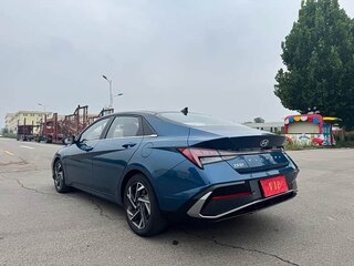 2023 Hyundai Elantra N Line VII (CN7) Рестайлинг, синий, 1320000 рублей, вид 5