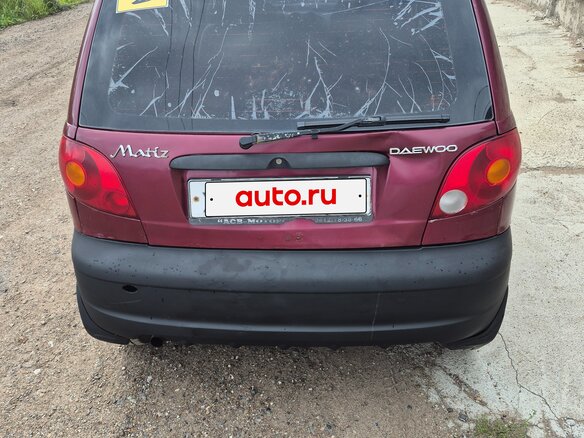 2008 Daewoo Matiz I Рестайлинг, пурпурный - вид 3