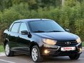 2021 Lada (ВАЗ) Granta I Рестайлинг, чёрный, 900000 рублей - вид 4