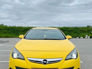 2012 Opel Astra GTC J Рестайлинг, жёлтый, 820000 рублей, вид 1