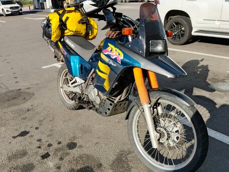 1998 Suzuki DR 800 Big, зелёный, 310000 рублей, вид 5