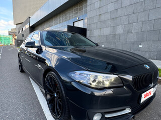 2013 BMW 5 серии 525d xDrive VI (F10/F11/F07) Рестайлинг, чёрный, 2150000 рублей, вид 4