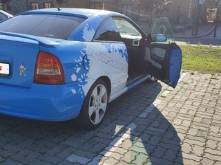 2000 Opel Astra G, голубой, 450000 рублей, вид 1