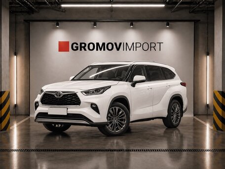 2026 Toyota Highlander IV (XU70), белый, 6300000 рублей, вид 4