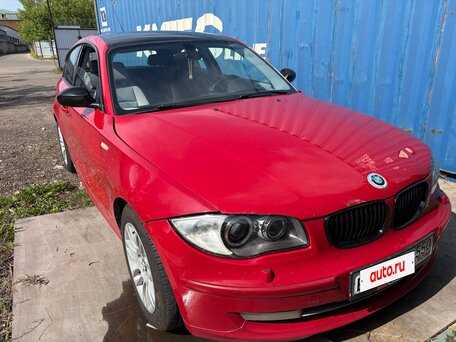 2007 BMW 1 серии 120i I (E81/E82/E87/E88) Рестайлинг, красный, 850000 рублей, вид 1