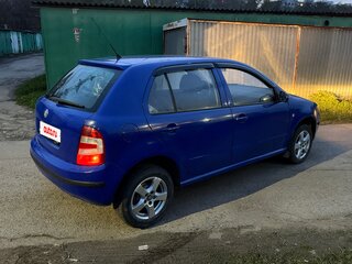 2007 Skoda Fabia I Рестайлинг, синий, 290000 рублей, вид 3