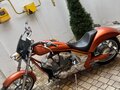 2011 Honda VT 1300CX Fury, оранжевый, 570000 рублей - вид 1