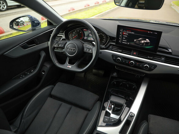 2021 Audi A5 Sportback 45 TFSI II (F5) Рестайлинг, синий, 3925000 рублей - вид 9