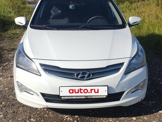 2016 Hyundai Solaris I Рестайлинг, белый, 680000 рублей, вид 1