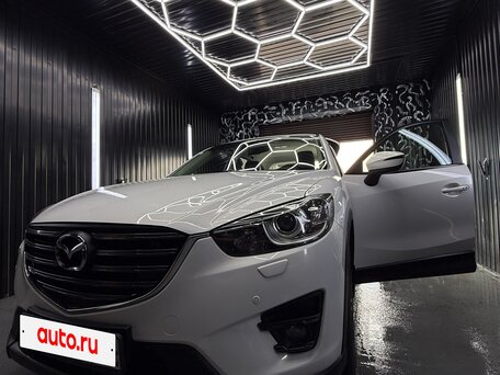 2015 Mazda CX-5 I Рестайлинг, белый, 1700000 рублей, вид 4