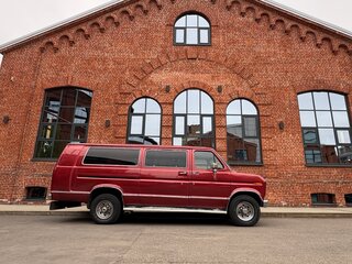 1991 Ford Econoline III, пурпурный, 2700000 рублей, вид 3