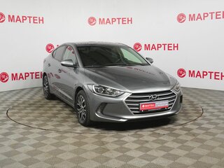 2018 Hyundai Elantra VI (AD), серый, 1399000 рублей, вид 3