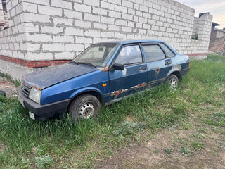2004 Lada (ВАЗ) 21099, синий, 65000 рублей, вид 1