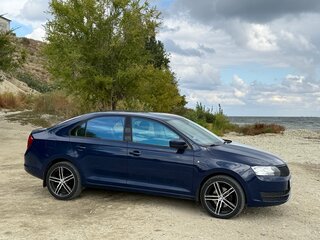 2014 Skoda Rapid I, синий, 899000 рублей, вид 5