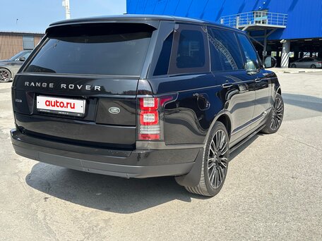 2015 Land Rover Range Rover Long IV, чёрный, 4700000 рублей, вид 4