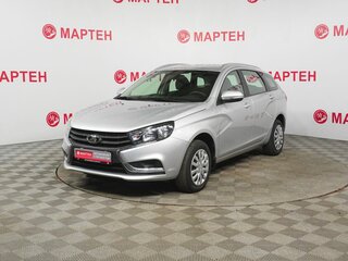 2018 Lada (ВАЗ) Vesta SW I, серебристый, 1012000 рублей, вид 1