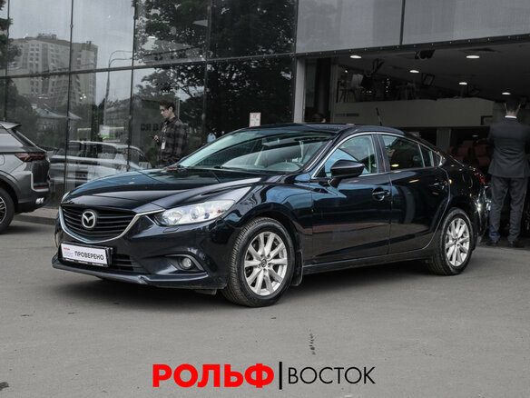 2014 Mazda 6 III (GJ), чёрный