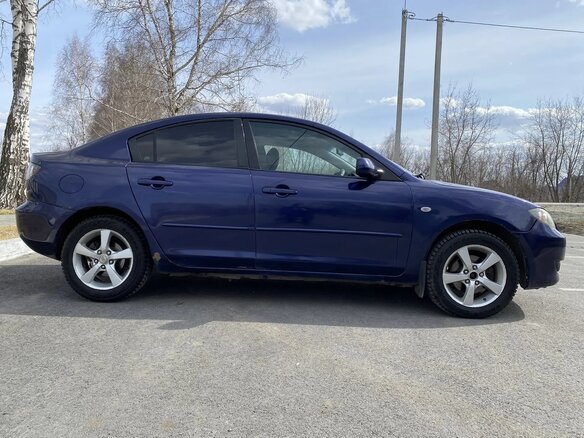 2005 Mazda 3 I (BK), синий, 470000 рублей - вид 5