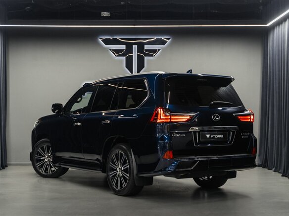 2018 Lexus LX 570 III Рестайлинг 2, синий, 9994000 рублей - вид 12