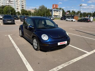 2002 Volkswagen Beetle I (A4), синий, 645000 рублей, вид 3