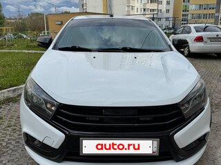 2016 Lada (ВАЗ) Vesta I, белый, 650000 рублей, вид 2