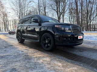 2012 Toyota Land Cruiser 200 Series Рестайлинг 1, чёрный, 4550000 рублей, вид 3