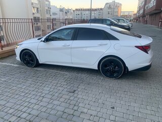2021 Hyundai Elantra VII (CN7), белый, 2200000 рублей, вид 4