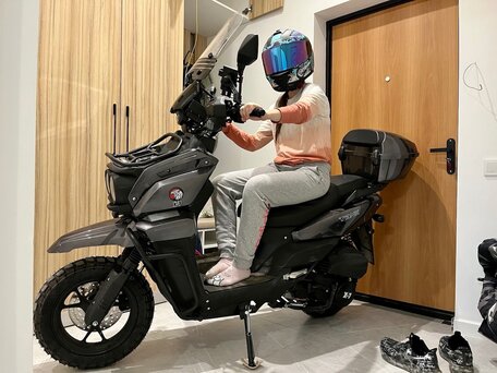 2024 Motoland BWS, серый, 75000 рублей, вид 2