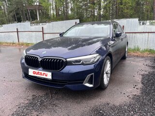 2021 BMW 5 серии 520d xDrive VII (G30/G31/G38) Рестайлинг, синий, 5000000 рублей, вид 1