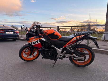 2013 Honda CBR 250R, оранжевый, 310000 рублей, вид 3