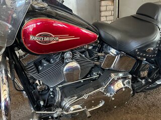 2005 Harley-Davidson Heritage Classic, красный, 1140000 рублей, вид 3