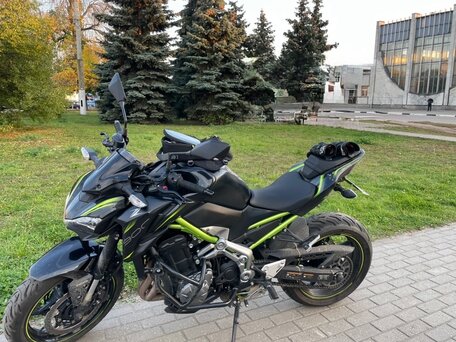 2019 Kawasaki Z 900, чёрный, 600000 рублей, вид 3