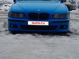 2001 BMW 5 серии 525d IV (E39) Рестайлинг, синий, 850000 рублей, вид 5